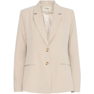 Blazer voor dames fransa Abigail BLA 1 Beige 46 Blazer voor dames fransa Abigail BLA 1 Beige 46
