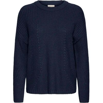 Damestrui met ronde hals fransa Kamia 1 Bleu M Damestrui met ronde hals fransa Kamia 1 Bleu M