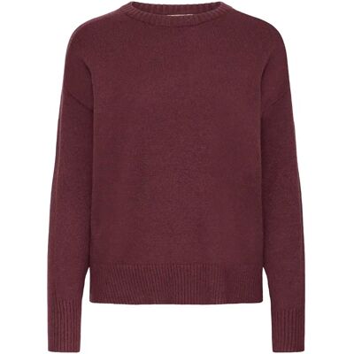 Damestrui met ronde hals fransa Rosel 2 Marron L Damestrui met ronde hals fransa Rosel 2 Marron L