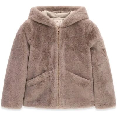 Faux fur hoodie meisje Guess Beige 14 ans Faux fur hoodie meisje Guess Beige 14 ans