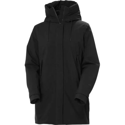 Helly Hansen Vrouwen Victoria geïsoleerde middellange regenjas - Zwart Helly Hansen Vrouwen Victoria geïsoleerde middellange regenjas - Zwart