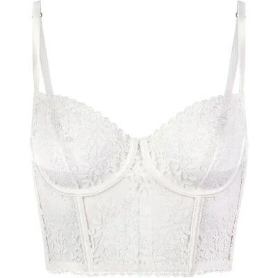 Bustier voor vrouwen Huit Amoureuse Blanc 90C Bustier voor vrouwen Huit Amoureuse Blanc 90C