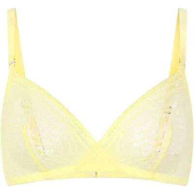 Bralette beha met beugels voor vrouwen Huit Eclatante Jaune 80B Bralette beha met beugels voor vrouwen Huit Eclatante Jaune 80B