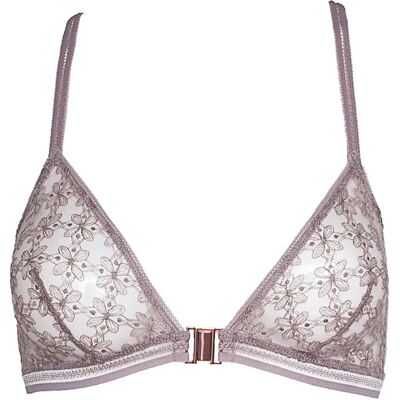 Damesbeugelbeha Huit Café Fleur Violet 90B Damesbeugelbeha Huit Café Fleur Violet 90B