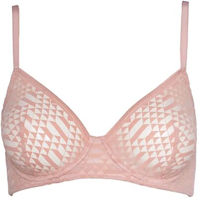 Beugelbeha voor dames Huit Garconne Rose 90E Beugelbeha voor dames Huit Garconne Rose 90E
