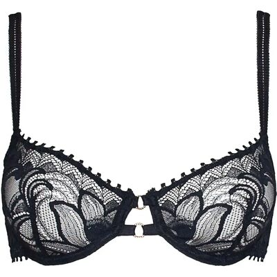 Beugelbeha voor dames Huit Nuit Folles Noir 85C Beugelbeha voor dames Huit Nuit Folles Noir 85C