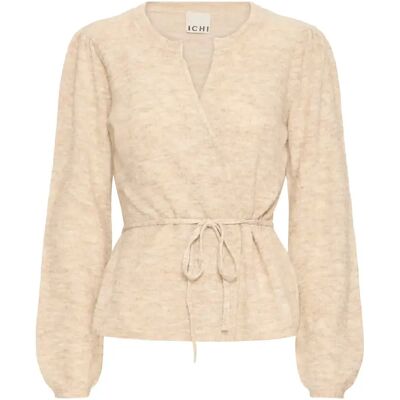Damesvest Ichi Ihardens Beige S Damesvest Ichi Ihardens Beige S
