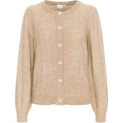 Damesvest Ichi Kamara CA10 Beige S Damesvest Ichi Kamara CA10 Beige S