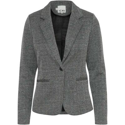 Blazer voor dames Ichi Ihkate Jacquard Bl4 Noir 2XL Blazer voor dames Ichi Ihkate Jacquard Bl4 Noir 2XL