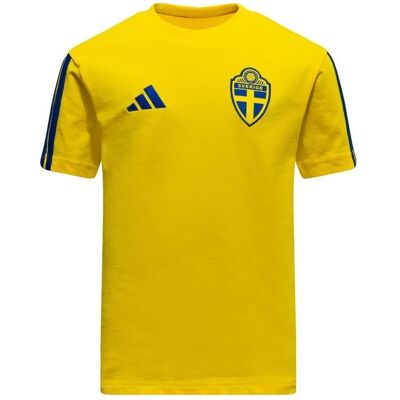 Adidas T-shirt Suède DNA Coupe du Monde 2026 Jaune L Adidas T-shirt Suède DNA Coupe du Monde 2026 Jaune L