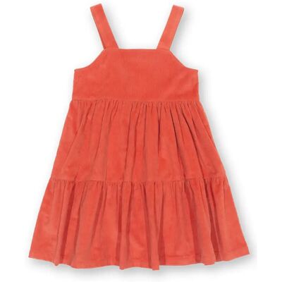 Meisjesjurk Kite Waterfall Pinafore Orange 9 ans Meisjesjurk Kite Waterfall Pinafore Orange 9 ans