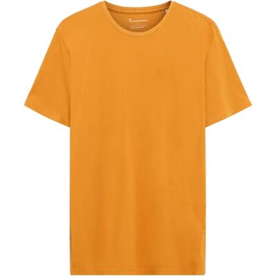 T-shirt KnowledgeCotton Apparel Basic Core Jaune L T-shirt KnowledgeCotton Apparel Basic Core Jaune L