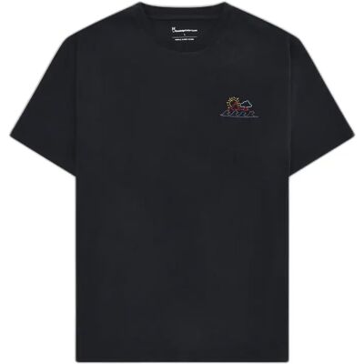 T-shirt KnowledgeCotton Apparel Casual Bleu S T-shirt KnowledgeCotton Apparel Casual Bleu S