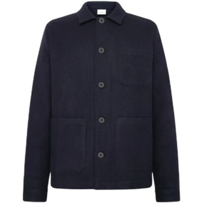 Overhemd KnowledgeCotton Apparel Merino Bleu L Overhemd KnowledgeCotton Apparel Merino Bleu L