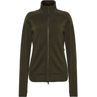 Damesfleece met rits KnowledgeCotton Apparel Dynamic Vert L Damesfleece met rits KnowledgeCotton Apparel Dynamic Vert L