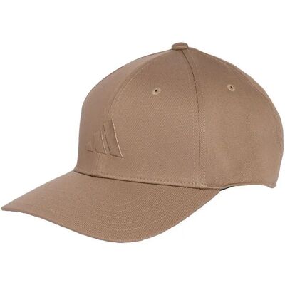 Katoenen baseballpet adidas New Logo Marron 54/56 cm Katoenen baseballpet adidas New Logo Marron 54/56 cm