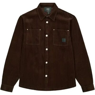 Overhemd Le Temps des cerises Mage Marron 3XL Overhemd Le Temps des cerises Mage Marron 3XL