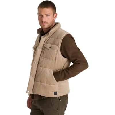 Mouwloos donsjack Le Temps des cerises Sely Beige S Mouwloos donsjack Le Temps des cerises Sely Beige S