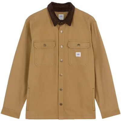 Werkhemd met lange mouwen Lee Beige S Werkhemd met lange mouwen Lee Beige S