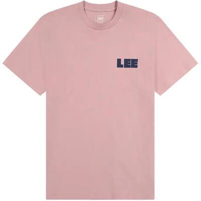 T-shirt Lee Graphic Violet L T-shirt Lee Graphic Violet L