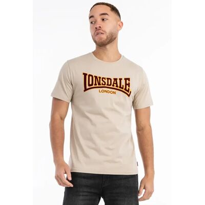 T-shirt Lonsdale Classic Beige XL T-shirt Lonsdale Classic Beige XL