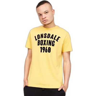 T-shirt Lonsdale Pitsligo Jaune 2XL T-shirt Lonsdale Pitsligo Jaune 2XL
