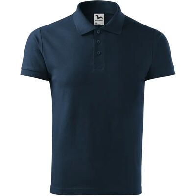 Polo van dik katoen Malfini 215 Bleu XL Polo van dik katoen Malfini 215 Bleu XL