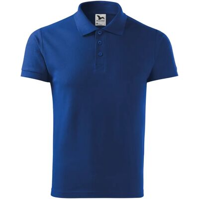 Polo van dik katoen Malfini 215 Bleu XL Polo van dik katoen Malfini 215 Bleu XL