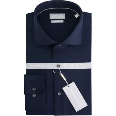 Slim fit tricot shirt Michael Kors Japanese Perform Bleu 38 Slim fit tricot shirt Michael Kors Japanese Perform Bleu 38