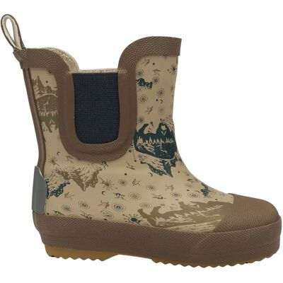 Baby winter laarzen Mikk-Line Aop Marron 27 Baby winter laarzen Mikk-Line Aop Marron 27