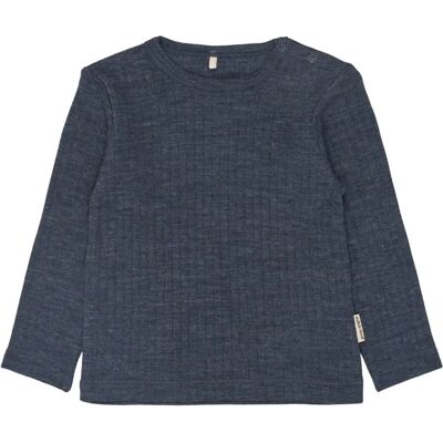 Merino baby pull Mikk-Line Bleu 18 mois Merino baby pull Mikk-Line Bleu 18 mois