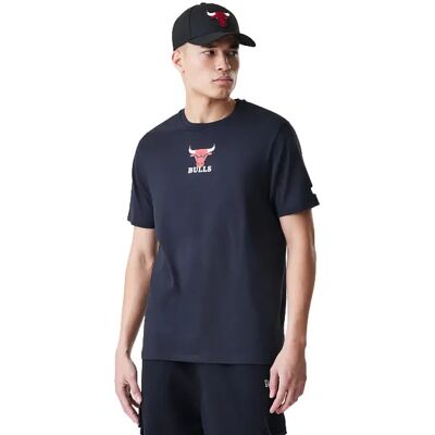 Logo T-shirt New Era NBA Chicago Bulls Noir L Logo T-shirt New Era NBA Chicago Bulls Noir L
