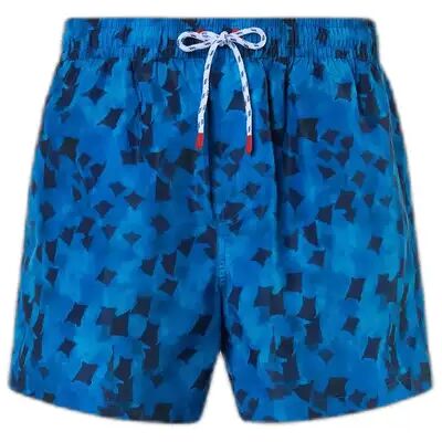 Bedrukte zwemshort van repreve stof North Sails Basic Volley Bleu M Bedrukte zwemshort van repreve stof North Sails Basic Volley Bleu M