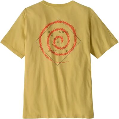 T-shirt Patagonia Multi-Pitch Jaune XS T-shirt Patagonia Multi-Pitch Jaune XS