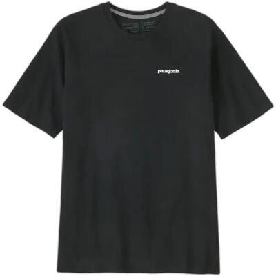 T-shirt Patagonia P-6 Logo Noir S T-shirt Patagonia P-6 Logo Noir S