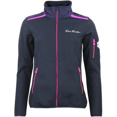 Damesfleece met rits Peak Mountain 490G Bleu M Damesfleece met rits Peak Mountain 490G Bleu M