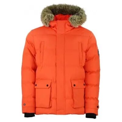 Waterdichte donsjack Peak Mountain Canabel Orange M Waterdichte donsjack Peak Mountain Canabel Orange M
