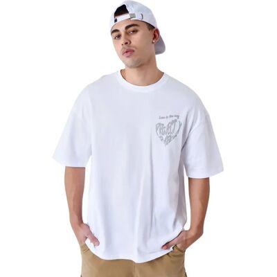 T-shirt hart van Project X Paris Blanc S T-shirt hart van Project X Paris Blanc S