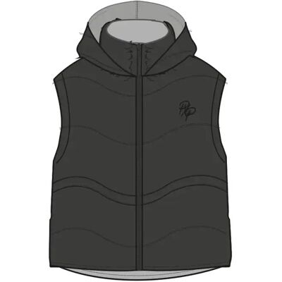 Donsvest zonder mouwen met capuchon golf dames Project X Paris Noir M Donsvest zonder mouwen met capuchon golf dames Project X Paris Noir M