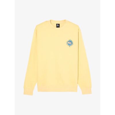 Sweatshirt Quiksilver Salt Water Flow Jaune 2XL Sweatshirt Quiksilver Salt Water Flow Jaune 2XL