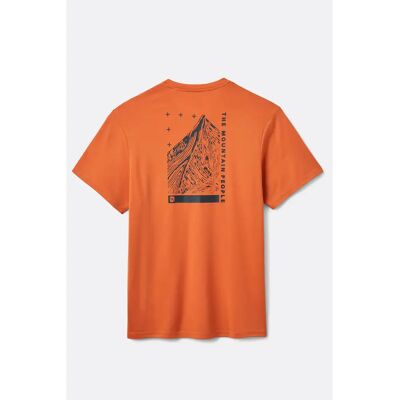 T-shirt Rab Crimp Esker Orange L T-shirt Rab Crimp Esker Orange L