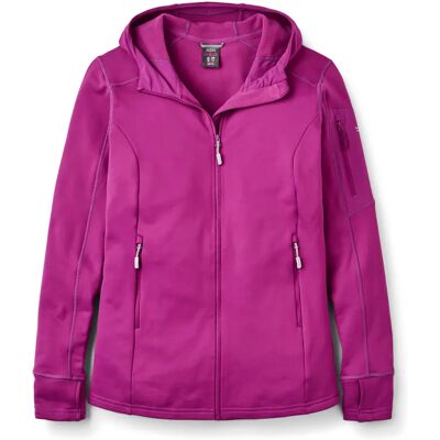 Fleece met capuchon en volledige rits voor dames Rab Modulus Violet M Fleece met capuchon en volledige rits voor dames Rab Modulus Violet M