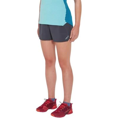 Damesshort Rab Talus Active Gris 34x4" Damesshort Rab Talus Active Gris 34x4"