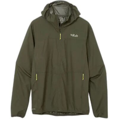 Rab Windgather Hoody - Leger - Large - Capuchonjasje Rab Windgather Hoody - Leger - Large - Capuchonjasje