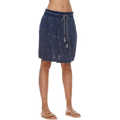 Vrouwenrok Ragwear Debbie Print Bleu L Vrouwenrok Ragwear Debbie Print Bleu L