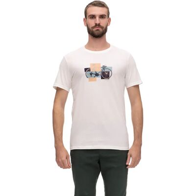 Katoenen T-shirt Ragwear Blaize Blanc M Katoenen T-shirt Ragwear Blaize Blanc M