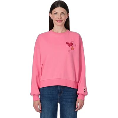 Dames sweatshirt Ragwear Wuss PP Rose 2XL Dames sweatshirt Ragwear Wuss PP Rose 2XL