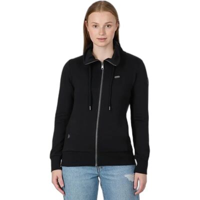 Damessweatshirt met rits Ragwear Ronette A Noir XL Damessweatshirt met rits Ragwear Ronette A Noir XL