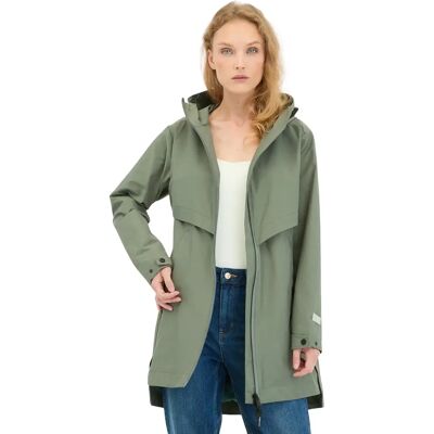 Waterdicht damesjack Ragwear Elvisa Gris M Waterdicht damesjack Ragwear Elvisa Gris M