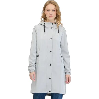 Waterdicht damesjack Ragwear Husty Rainy Gris M Waterdicht damesjack Ragwear Husty Rainy Gris M